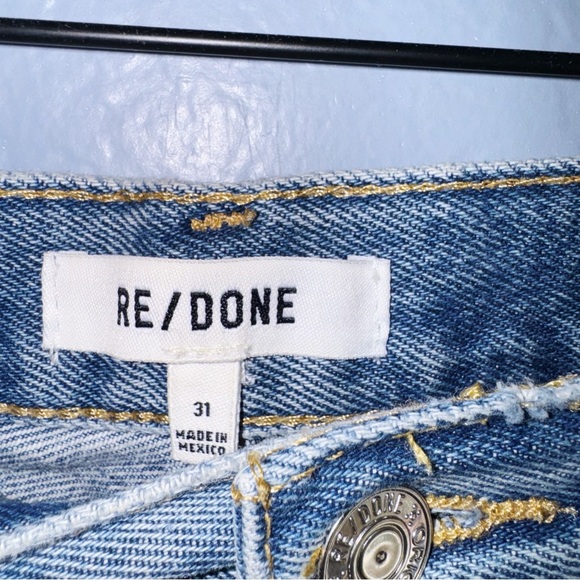 Re/Done 70s High Rise Shorts Size 31 - Picture 7 of 7